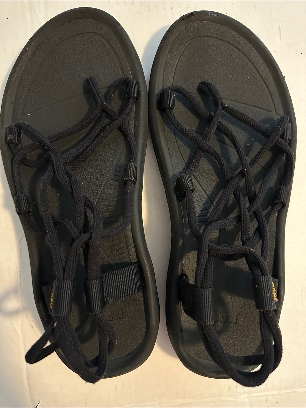 TEVA Voya Infinity Women's Sandal Black Size 9.5-10.